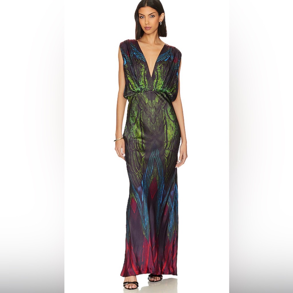 Vibrant Multicolor Maxi Dress from Reformation
